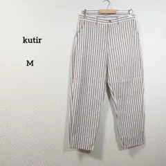 クティール　パンツ　ストライプデザイン カジュアルパンツ　ゆったり 綿のサムネイル