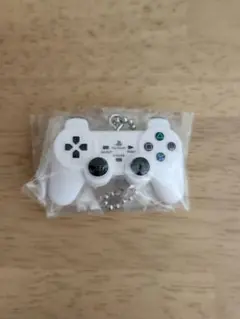 【新品】PlayStation ミニチュアチャーム PS2コントローラー白