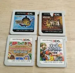 3DSソフト 4点まとめ売り ジャンク
