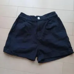 キュロットパンツ ショートパンツ ブラック Ｍ