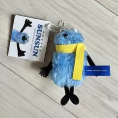 パペットスンスン　ぬいぐるみマスコット　winter　ver.黄マフラー