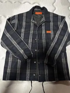 UNIVERSAL OVERALL ネイビー・グレー ジャケット Lサイズ