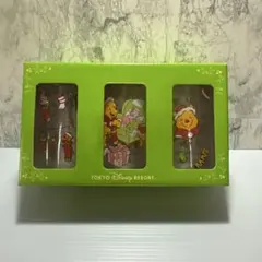 【新品未使用未開封】東京ディズニーリゾート 2004年 プーさんクリスマスグラス