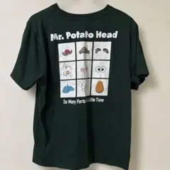 トイストーリー　ポテトヘッド　Tシャツ　Mサイズ　グリーン