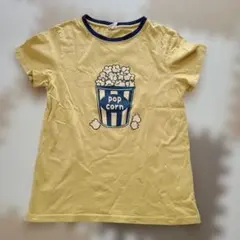 Bee ポップコーン プリント Tシャツ イエロー 150のサムネイル