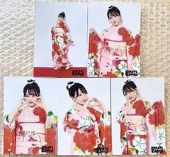 ら*ん様 FRUITS ZIPPER 生写真 振袖 松本かれん 5枚 セット