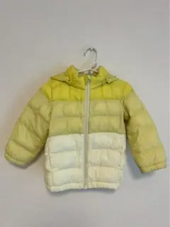 ユニクロ ウォッシャブルパーカ 90cm イエロー