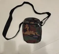 ジャンスポーツ　JANSPORT 迷彩 ナイロン サコッシュ ショルダーポーチのサムネイル