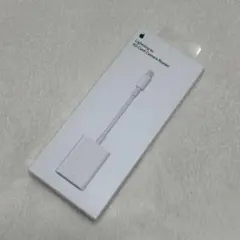 【新品未開封】Apple純正 ライトニングSDカードカメラリーダー ホワイト 白