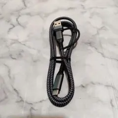 2in1 USB C ケーブル 1M PD対応 100W急速充電 USB