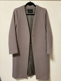 GREEN LABEL RELAXING ノーカラーコート