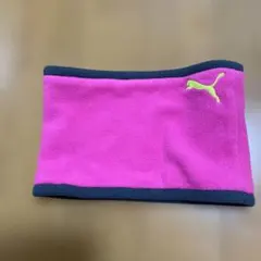 PUMA ネックウォーマー フリース ピンク