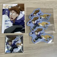 忍たま乱太郎　忍たま　東武動物公園　鉢屋三郎　ブロマイド　ステッカー　缶バッジ