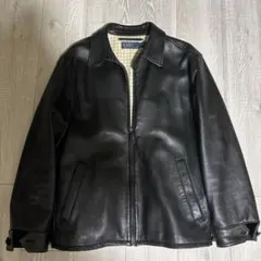 Polo by Ralph Lauren ブラックレザージャケット Lのサムネイル