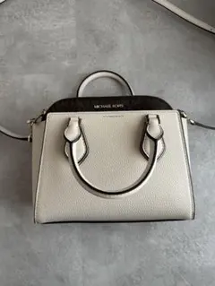 MICHAEL KORS ホワイトミニショルダーバッグ