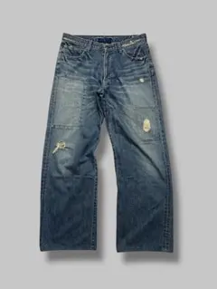 R.NEWBOLD 襤褸 リペア 変形 ワイドデニム Paul Smithのサムネイル