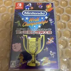 未開封　Switch ファミコン世界大会