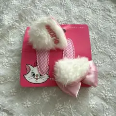 マリーちゃん　パッチンとめ　ヘアピン　Disneyland