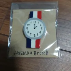 ANEMO+ Brooch 時計モチーフ ピンバッジ