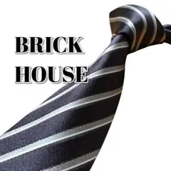 ★BRICK HOUSE★　ブリックハウス　ブラウン系　ストライプ柄