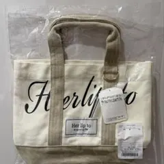 herlipto トートバッグ White - メルカリ