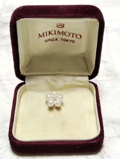 MIKIMOTO　ミキモト　ネクタイピン　タイタック　ベビーパール　シルバーのサムネイル