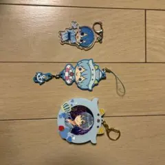 アニメキャラクター ストラップ 3個セット