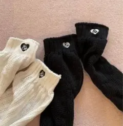 epine Eé Heart logo loose socks