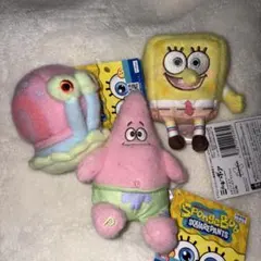 スポンジ・ボブ ミルキーボア マスコット ぬいぐるみ