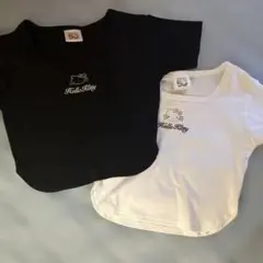 スピンズ　キティ　クロップドTシャツ　2点