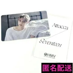 attacca ジュン SEVENTEEN - 【初期難あり】SEVENTEEN セブチ Attacca トレカ ジュンの