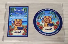 ANA　那覇空港限定　ステッカー Amazon | 全日空 × 沖縄 コラボ ステッカー ANA STICKER 飛行機 旅客機