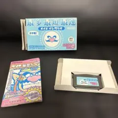 動作品 ゲームボーイアドバンスソフト メイド イン ワリオ 箱 説明書