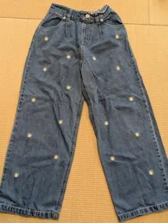 GLOBAL WORK　キッズ　子供服　デニム　ボトムス　長ズボン　150のサムネイル