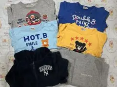 【110㎝】アウター付き6点セット　子供服　まとめ売り　男の子　女の子　秋冬