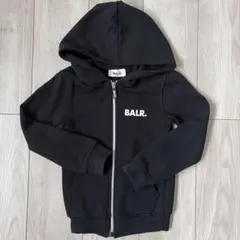 BALR. キッズ ジップアップパーカー ブラック 110/116