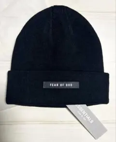 fear of god フィアオブゴッド ニット帽 ブラック