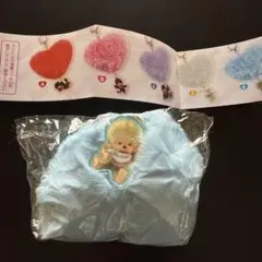 モンチッチ　ふわふわハートチャーム　E
