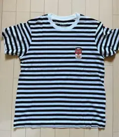 SPRZNY キャンベル缶刺繍ボーダーTシャツ