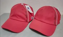 champion★お揃いにも♪メッシュローキャップ★赤色