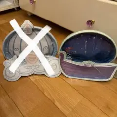 しまむら　【ちはるコラボ】　アリエル　ポーチ