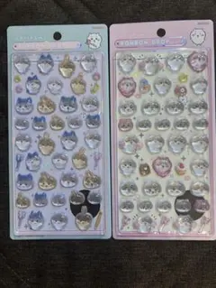 ボンボンドロップシール ちいかわ　ちいかわハチワレうさぎ