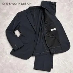 AOKI LIFE&WORK DESIGN 洗えるセットアップ トラベル 軽量