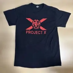 PROJECT X ライオン プリント Tシャツ ブラック L