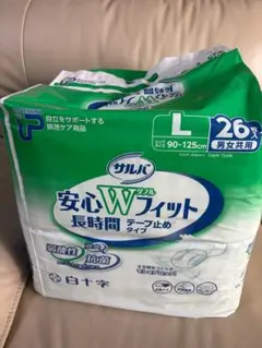 白十字 サルバ 安心Wフィット 長時間テープ止めタイプ Lサイズのサムネイル