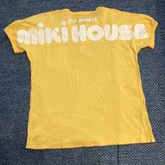 MIKI HOUSE ミキハウス Tシャツ M DO SPORTS 黄色