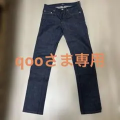 HYKE ストレートデニム 36 インディゴブルー - メルカリ