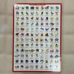 【希少】ポケットモンスター下敷　赤　マクドナルド