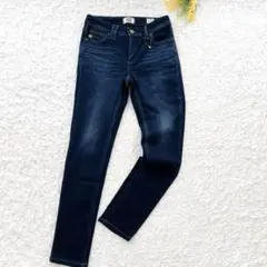 サムシング　エドウィン　スキニー　ジーンズ　デニム　ブルー　28×30 M 美脚