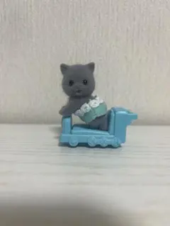 シルバニアファミリー ペルシャネコのふたごちゃん グレー ハイハイ